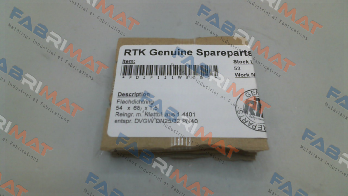 DN 25/32 PN40 RTK Regeltechnik