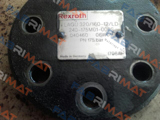 Repair kit for LAGU 320/160-12/LD  240-175M01-000S  Rexroth