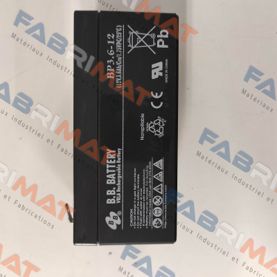 BP3.6-12 B.B. Battery