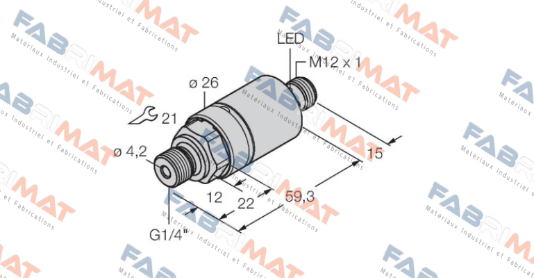 PC003V-204-2UPN8X-H1141 Turck