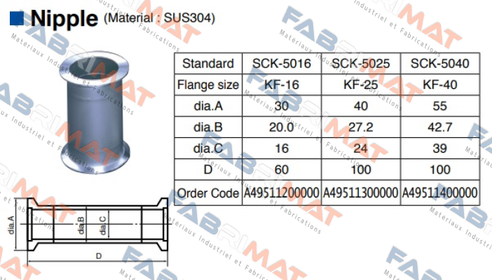 SCK-5025 ULVAC