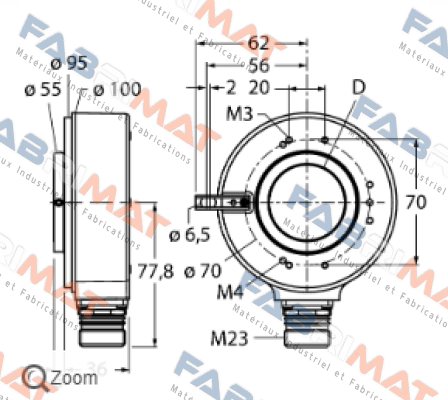 RI-42H25S4-2B2048-12M23 Turck