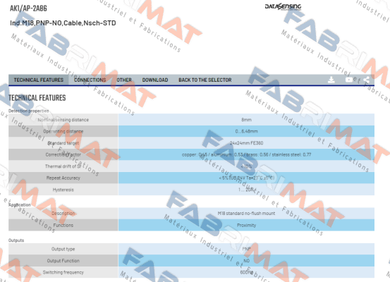 AK1/AP-2A86 Micro Detectors / Diell