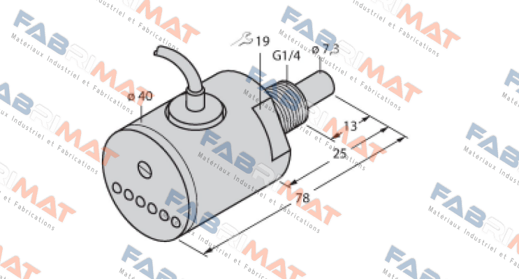 FCS-G1/4A4-ARX/D518 0,3M Turck