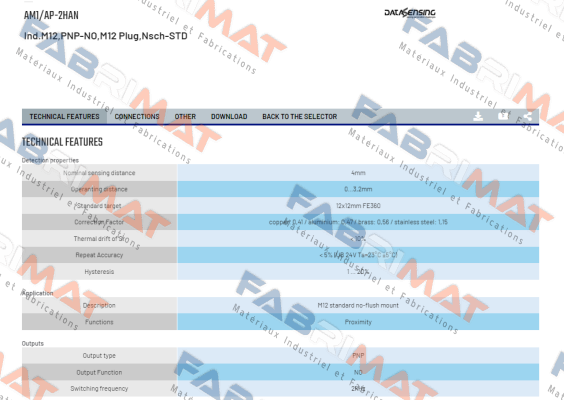 AM1/AP-2HAN Micro Detectors / Diell