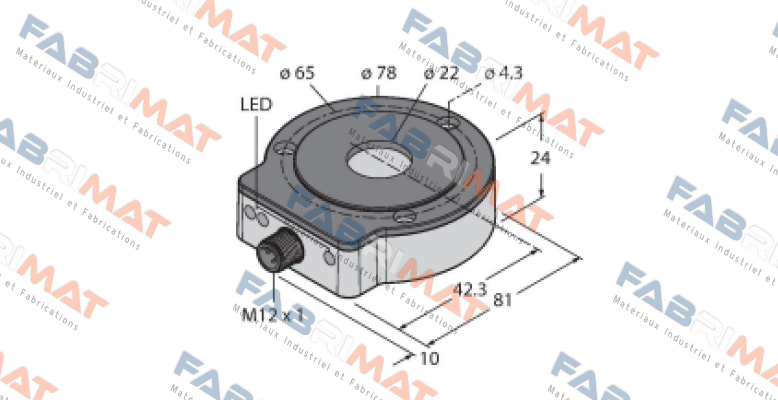 RI360P0-EQR24M0-INCRX2-H1181 Turck