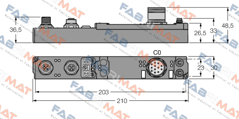 p/n: 6824444, Type: SDPB-10S-1005 Turck