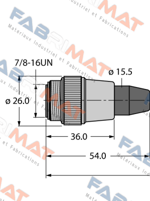 RSV-RKV-FBY49OG-85M/5D Turck