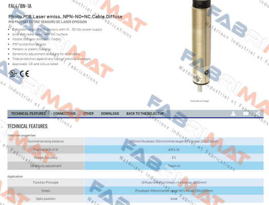 FAL4/BN-1A Micro Detectors / Diell