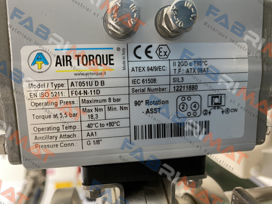 DR00015UF0411 AZN Air Torque