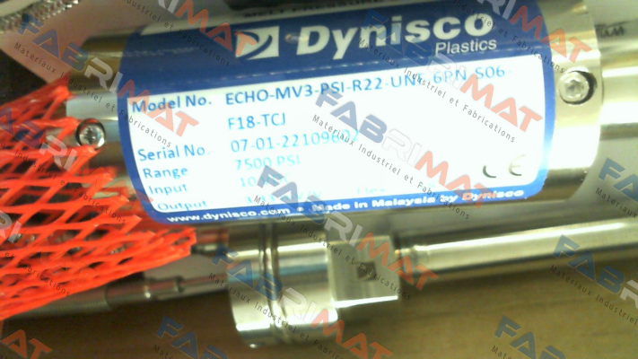 ECHO-MV3-PSI-R22-UNF-6PN-S06-F18-TCJ Dynisco