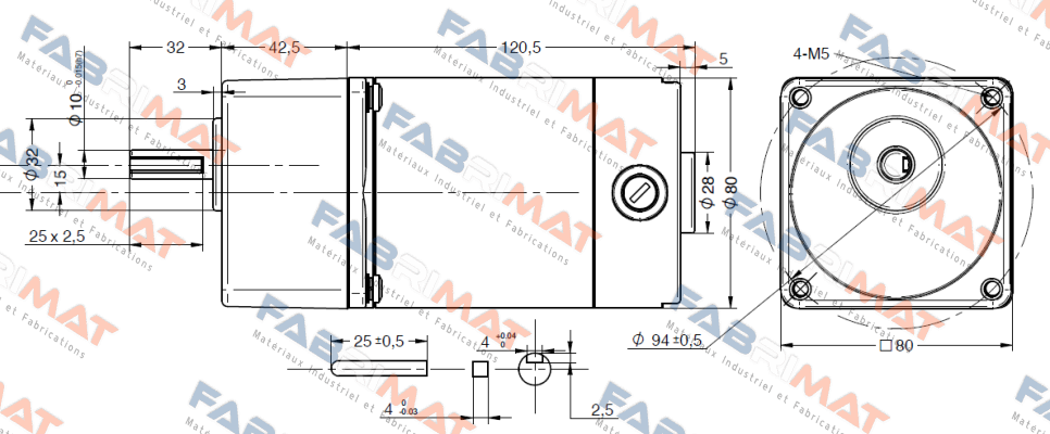 SDS80120A-12-750 Transmotec