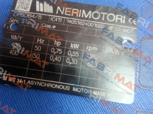 DP 80B 4/8 P  Neri Motori