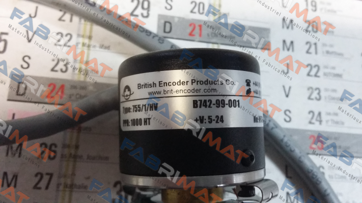 B742-99-001 British Encoder