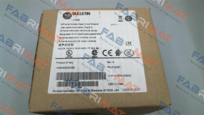 140G-G3C3-C30 Allen Bradley (Rockwell)