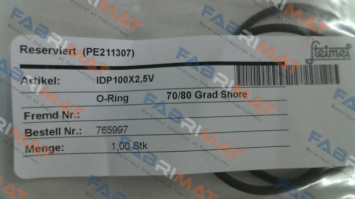 IDP100X2,5V Steimel