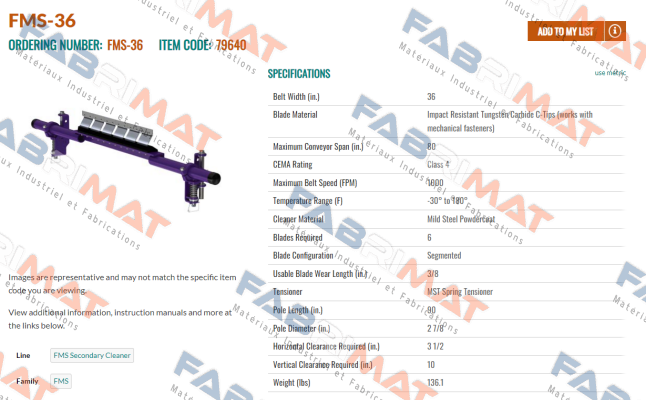 FMS-36 Flexco