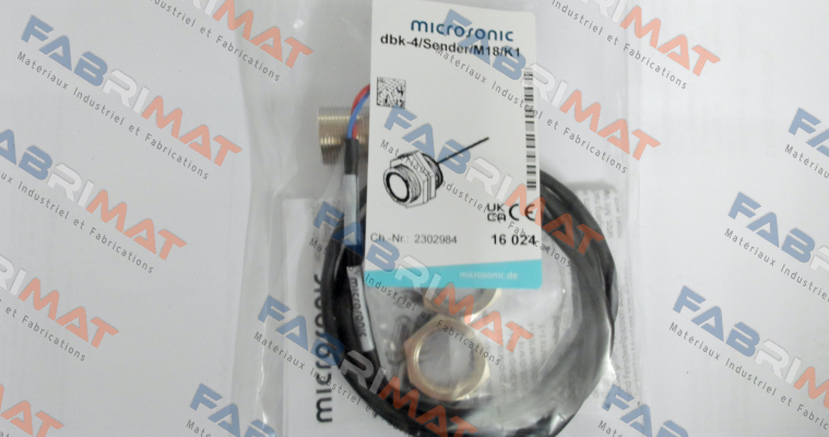 dbk-4/Sender/M18/K1 Microsonic