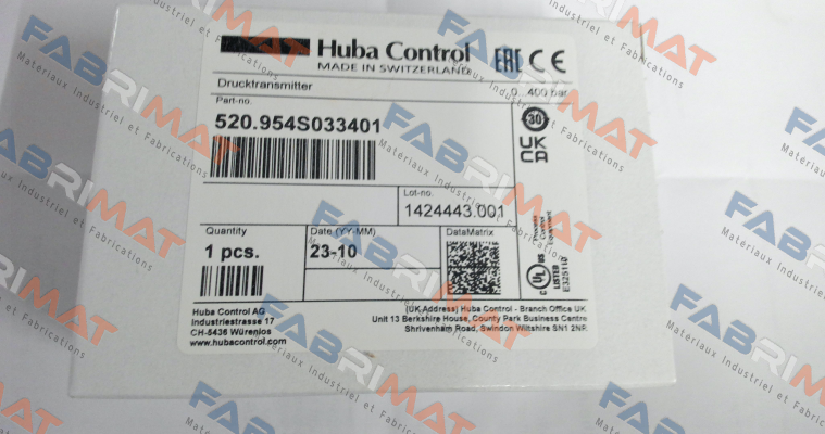 520.954S0334O1 Huba Control